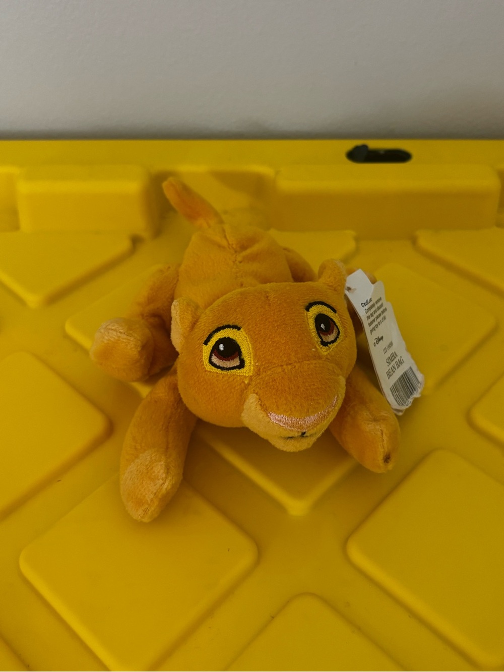 Vintage Lion King Plush with Tags
